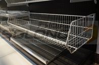 Professional Supermarket Accessories Wire Display Shelf Wine Gondola System