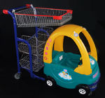 Baby Cart Supermarket Shopping Trolleys Customized 60KG - 140KG Capacity