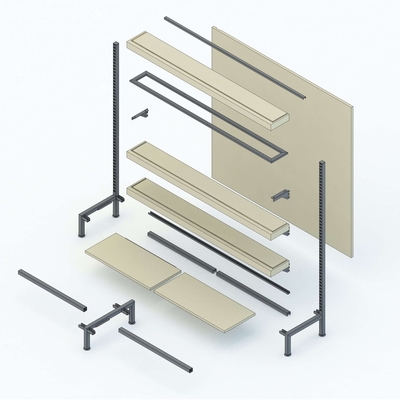 Supermarket shelves/Retail shelves /Gondola shelves /Store shelving/Supermarket display racks
