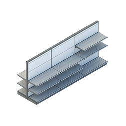 Heavy-Duty Supermarket Shelving 500kg Capacity Modular Design