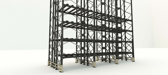 Heavy-Duty Supermarket Racking 500kg Capacity Modular Shelves