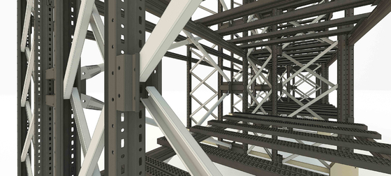 Heavy-Duty Supermarket Racking 500kg Capacity Modular Shelves
