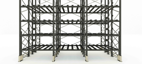 Heavy-Duty Supermarket Racking 500kg Capacity Modular Shelves