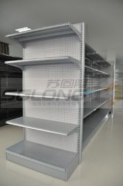 Single Sided / Double Sided Grocery Store Display Fixtures Super Market Racks