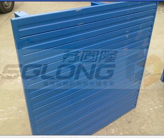 2 Way / 4 Way Fireproof Stackable Metal Pallets Single Faced ISO9001 Certification