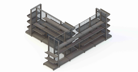 Supermarket shelves/Retail shelves /Gondola shelves /Store shelving/Supermarket display racks 