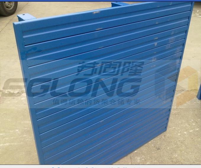 Waterproof Galvanized Powder Coating Steel Metal Pallets Single Faced