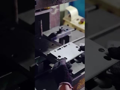 Punching process in racking system