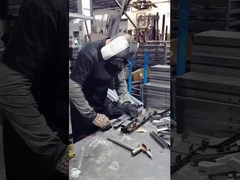 Handcrafted Welding Process of Shelf